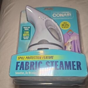 Conair White Fabric Steamer